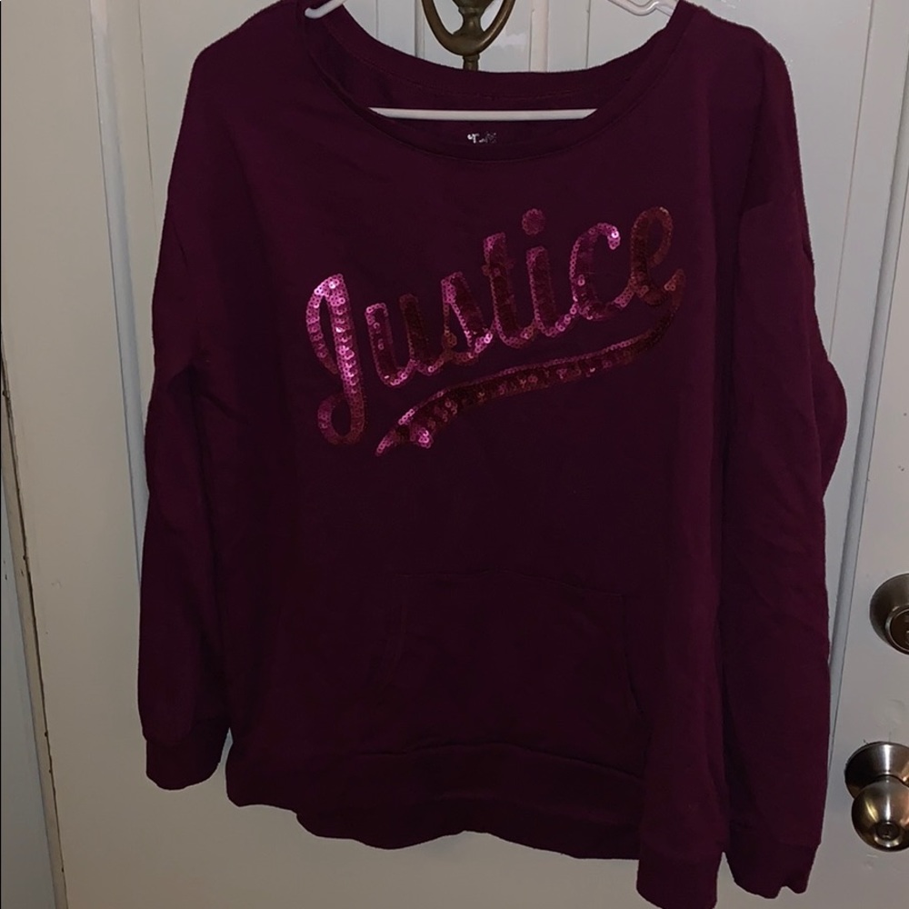 Maroon Size 20 Plus Bling Sweater